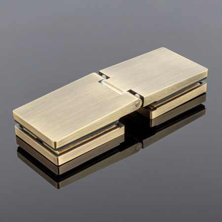 P03-100BRZ/brass Петля стекло-стекло с защелкивающимися крышками, бронза, латунь P03-100BRZ/brass Петля стекло-стекло с защелкивающимися крышками, бронза, латунь