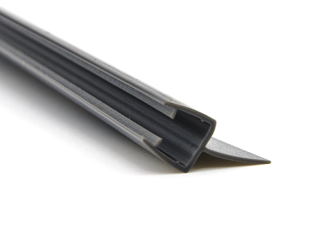 PVH04-908GFM8 Уплотнительный профиль ПВХ для стекла 8мм, 2200 мм, premium