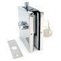 Замок для стеклянной двери L-MB050A-PC, Хром Глянцевый