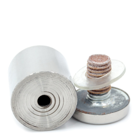 CQ-2530-PC Дистанционный держатель, 25*30, Хром глянцевый