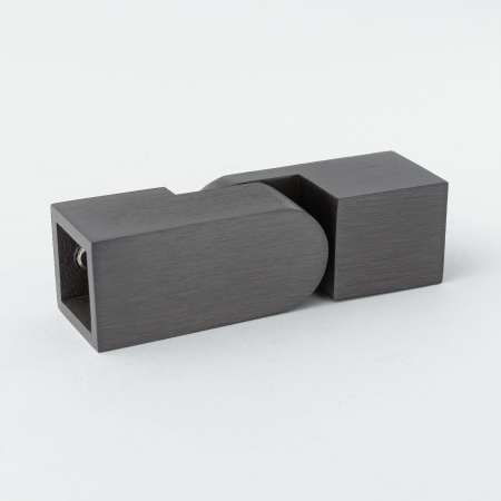 Соединитель регулируемый штанга-штанга 15х15 Графит S10-15R04GF