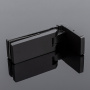 P03-106BLK/sus304 Петля стена-стекло, открывание 90˚, черный матовый, sus304
