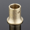 S02-506BGM/brass Соединитель труба-стена ф19, золото брашированное, латунь