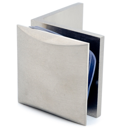 CP-303S-MC Коннектор стекло-стена 90°, Хром Матовый