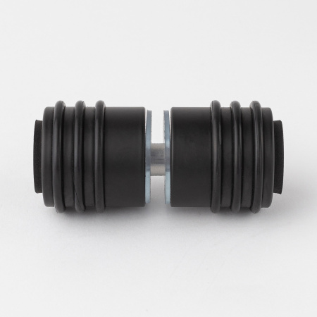 Кноб с резиновым торцом матовый черный R10-K03BL Кноб с резиновым торцом матовый черный R10-K03BL