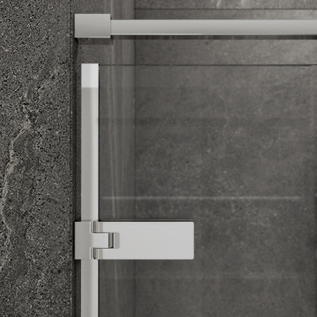 Комплект фурнитуры СП-ПХ1 для душевой кабины из стекла