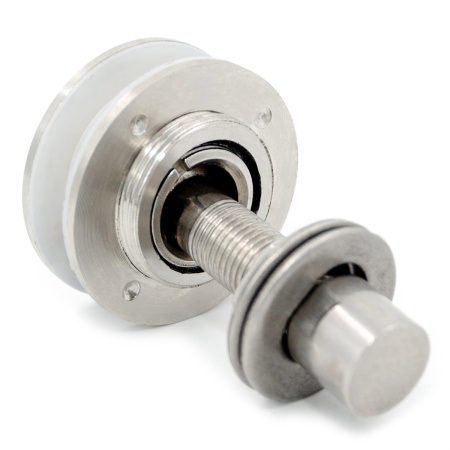 RT-111-MT Крепление спайдера к стеклу (Рутель), Хром Матовый