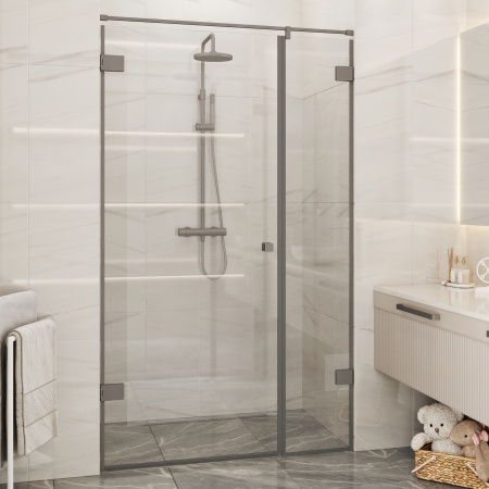 Комплект фурнитуры СП-ПГ3 для душевой кабины из стекла