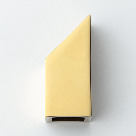 Крепление штанги 15x15 к стене 45° золото глянцевое S10-1504GD