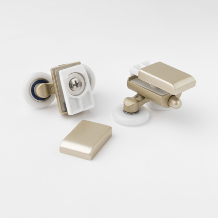 Ролики для дверей душевой кабины матовое золото RK10-S826GDM