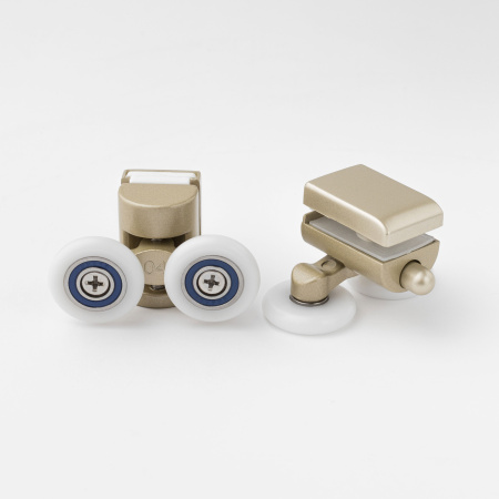 Ролики для дверей душевой кабины матовое золото RK10-S826GDM