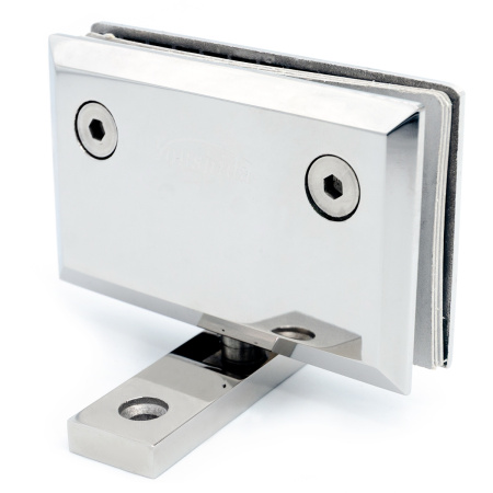 CL-306S-PC Петля стекло-стена 360°, Хром глянцевый