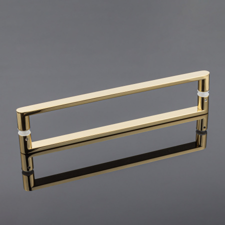 RP02-301GD/sus304 Ручка полотенцесушитель-скоба, нержавеющая сталь sus304, яркое золото