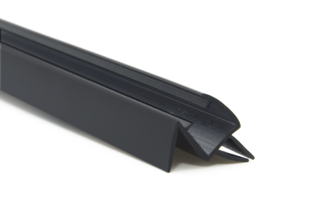 PVH04-913BKL8 Уплотнительный профиль для стекла 8мм, 2500 мм, premium